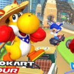 Mario Kart Tour 『マリオカートツアー』 First Look at new Sydney Tour with Yoshi (Kangaroo) – Gameplay ITA