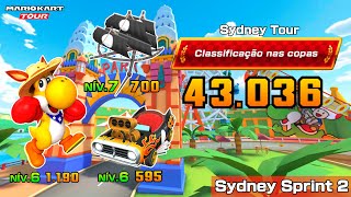 Nonstop Combo/High Score Sydney Sprint 2 – Combo impecável Volta em Sydney 2 – Mario Kart Tour