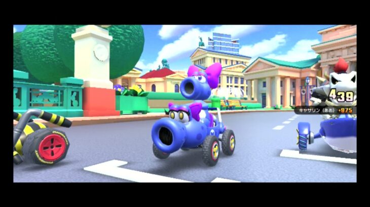 マリオカートツアー ベルリンシュトラーセ2Rをただただ走るだけ。