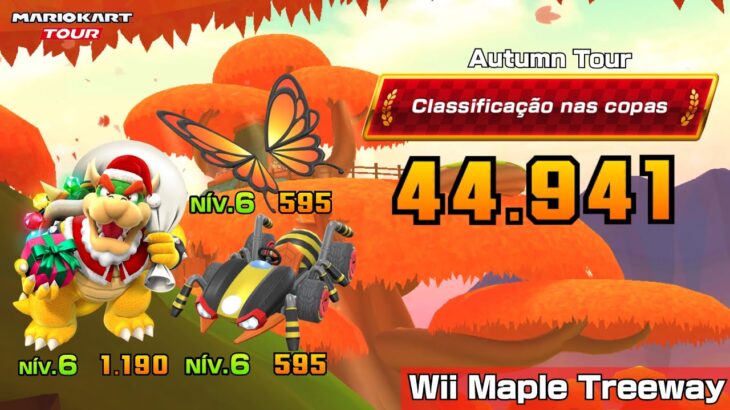 Nonstop Combo/High Score Wii Maple Treeway – Combo impecável Wii Bosque do Bordo – Mario Kart Tour