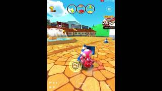 【マリオカートツアー/無課金】小ネタ　3DSデイジーヒルズR コイン1列横取り　Mario Kart Tour