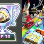Mario Kart Tour – All-Cup Ranking Top 10 Badge + All Courses (Space Tour)