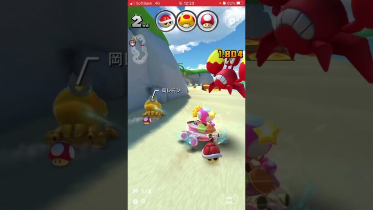 Turmariocart kinopico do not crash マリオカートツアー　キノピコはクラッシュしない