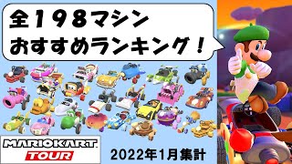 【マリオカートツアー】全198マシンおすすめランキング！ 2022年1月版