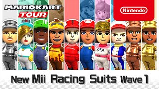 Mario Kart Tour – Mii Racing Suits Wave 1