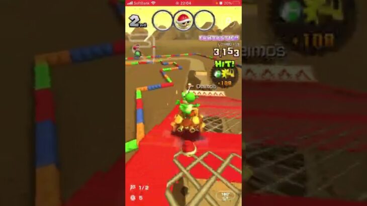 Mario-kart-tour Bomben und rote Granaten マリオカートツアー　ボムと赤甲羅