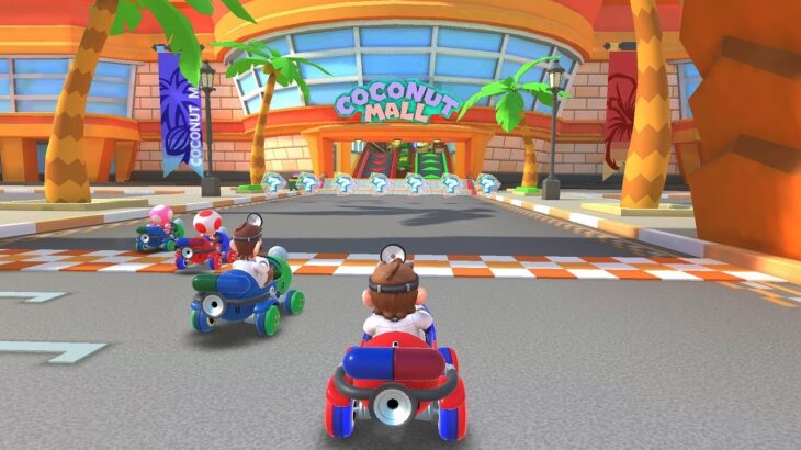 【ココナッツモール】走行動画【Mario Kart Tour Wii Coconut Mall】Doctor Tour マリオカートツアー ドクターツアー フルコンボ