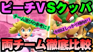 【マリオカートツアー】ピーチVSクッパツアー登場直前！両チームのメンバー比較&登場コースを徹底予想！