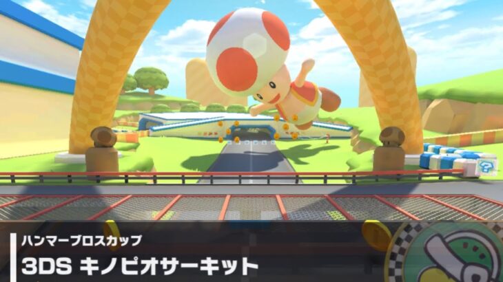 【マリオカートツアー】ハンマーブロスカップ 〜3DS キノピオサーキット〜