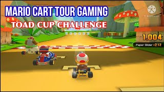 Mario Kart Tour Gaming//Toad Cup Challenge