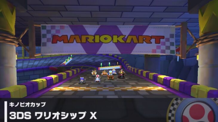 【マリオカートツアー】キノピオカップ 〜3DS ワリオシップ X〜