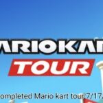 Toad cup completed Mario kart tour 7/17/22