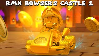 RMX Bowser’s Castle 1 (400 Coins) | Mario Kart Tour Coin Rush