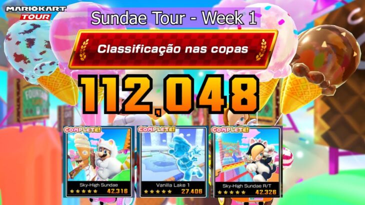 Sundae Tour – Ranked Cup Week 1 – Mario Kart Tour