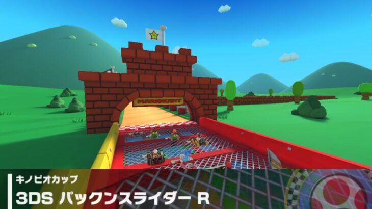 【マリオカートツアー】キノピオカップ 〜3DS パックンスライダー R〜