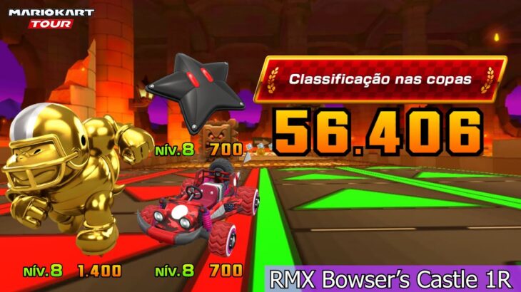 High Score for RMX Bowser Castle 1R – Mario Kart Tour