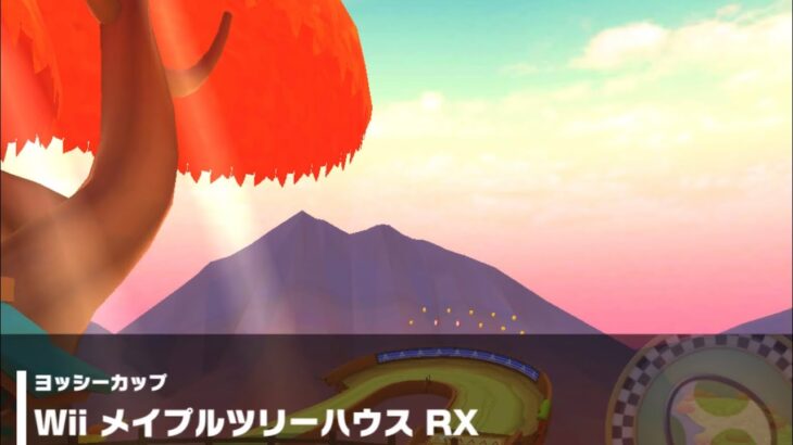 【マリオカートツアー】ヨッシーカップ 〜Wii メイプルツリーハウス RX〜