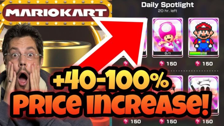 +100%!!! INFLATION in Mario Kart Tour