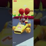 Winning a battle in Mario Kart Tour!