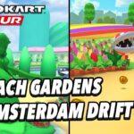 DS Peach Gardens & Amsterdam Drift 3 in Mario Kart Tour! (Peach VS Bowser Tour Gameplay)