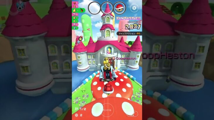 3DSマリオサーキットXプレイ動画【マリオカートツアー】