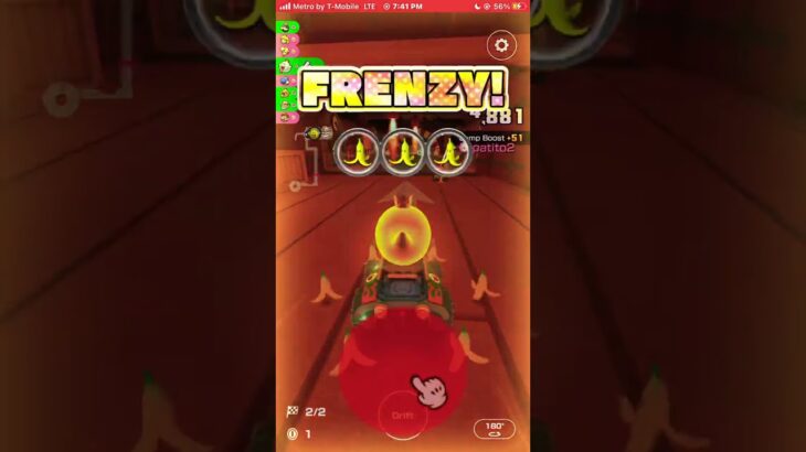 Mario Kart Tour Gameplay Peach vs Bowser Tour (YouTubeShorts) iOS Mobile Video Game YouTube Gaming