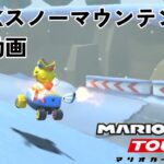 【マリオカート ツアー】Wii DKスノーマウンテン 走行動画