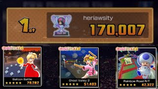 Mario Kart Tour – Space Tour (23) Week 2 Ranked Cup Highscore Runs