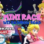 マリオカート ツアー キノピーチの『Wii レインボーロード』レース【키노피치／Peachette】