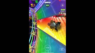 これは速い⁉︎ #マリオカートツアー  #wiiレインボーロード