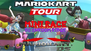 マリオカート ツアー ポリーンの『DS キノコリッジウェイ』レース
