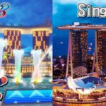 【マリオカート8DX】実物比較【シンガポールスプラッシュ】TOUR【Singapore Speedway】 Real comparison【MK8DX】