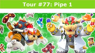 DR BOWSER AND RED OFFROADER IN MY TEAM: Pipe 1 Pulls Compilation | Bowser Tour | Mario Kart Tour