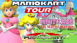 マリオカート ツアー ピーチ姫の『DS マリオサーキット』レース【피치공주／Princess Peach】