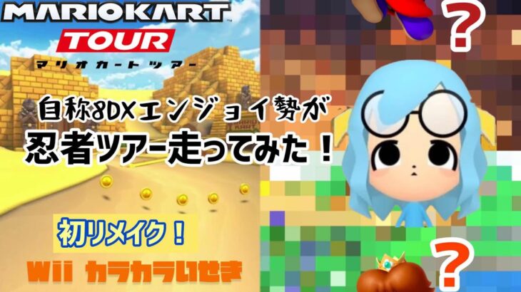 【マリオカートツアー】Wiiカラカラいせきプレイ動画