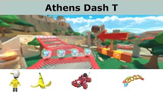DOUBLE GIANT BANANA AND BANANA FRENZIES: Athens Dash T Run | Spring Tour | Mario Kart Tour