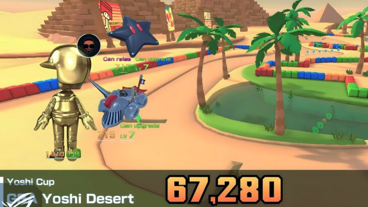 GBA Yoshi Desert – NONSTOP COMBO & HIGH SCORE [212 AC) Mario Kart Tour.
