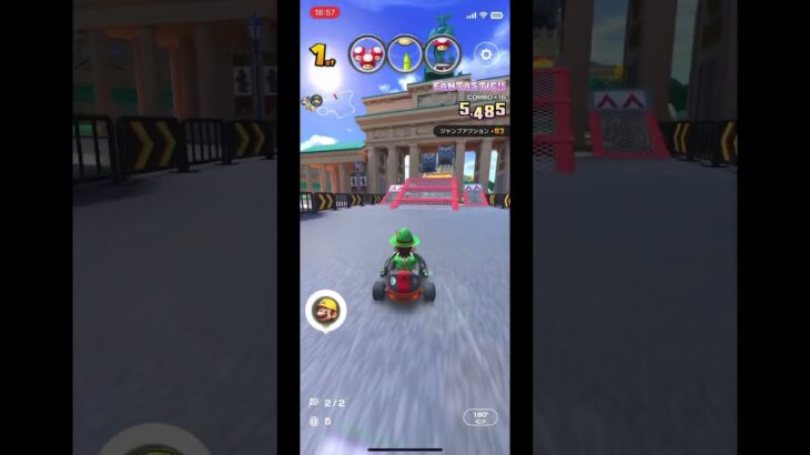 ルイージ様はデカいんやで#shorts #マリオカートツアー #mariokart #shortvideo #gaming #gameshorts #game