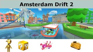 COIN AND DOUBLE COINBOX FRENZIES: Amsterdam Drift 2 Run | Spring Tour | Mario Kart Tour