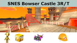 COINBOX AND COIN FRENZIES: SNES Bowser Castle 3R/T Run | Bowser Tour (2023) | Mario Kart Tour