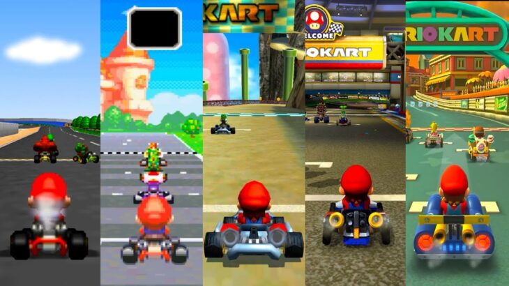 マリオカート カップ争奪戦の進化 ( 1992-2019 )