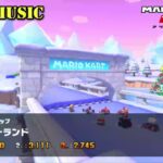 【マリオカートツアーBGM】   GBA スノーランド_Snow Land.mp4