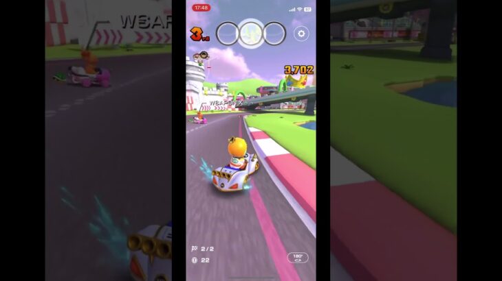 我慢が足らなかった#shorts #マリオカートツアー #mariokart #マリオカート #見てて