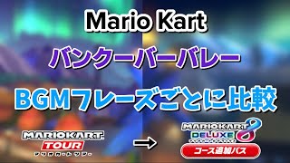 マリオカートツアー バンクーバーバレーBGM リメイク版との比較