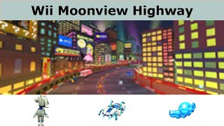 BLOOPER AND DOUBLE COIN FRENZIES: Wii Moonview Highway Run | Night Tour | Mario Kart Tour