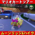 Wii『ムーンリッジ&ハイウェイ』走行動画【マリオカートツアー】