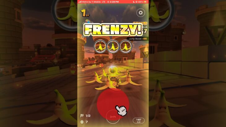 Mario Kart Tour Gameplay Halloween Tour (Shorts) iOS Mobile Video Game YouTube Gaming 2023