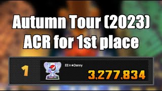 Autumn Tour ACR for 1st place! (Mario Kart Tour)
