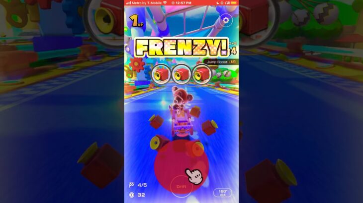 Mario Kart Tour Gameplay Animal Tour (YoutubeShorts) iOS Mobile Video Game YouTube Gaming 2023