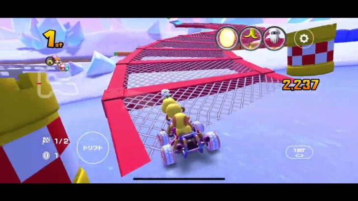 【マリオカートツアー】GBAスノーランドRX